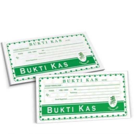 (1 Pcs) Buku Bukti Kas Bamboo 50 Lembar Bon Keuangan