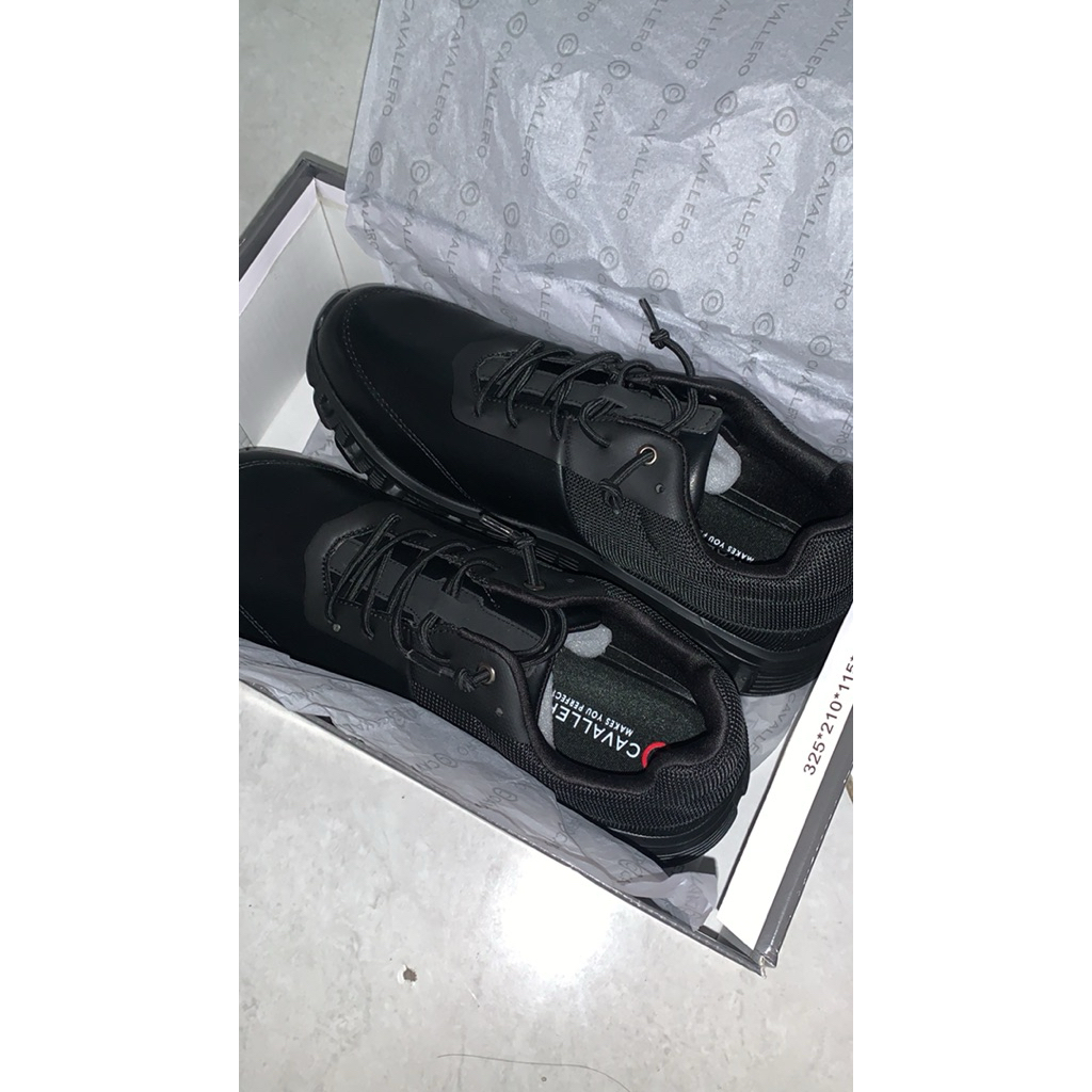 Sepatu Pria Casual Cavallero Zen Black