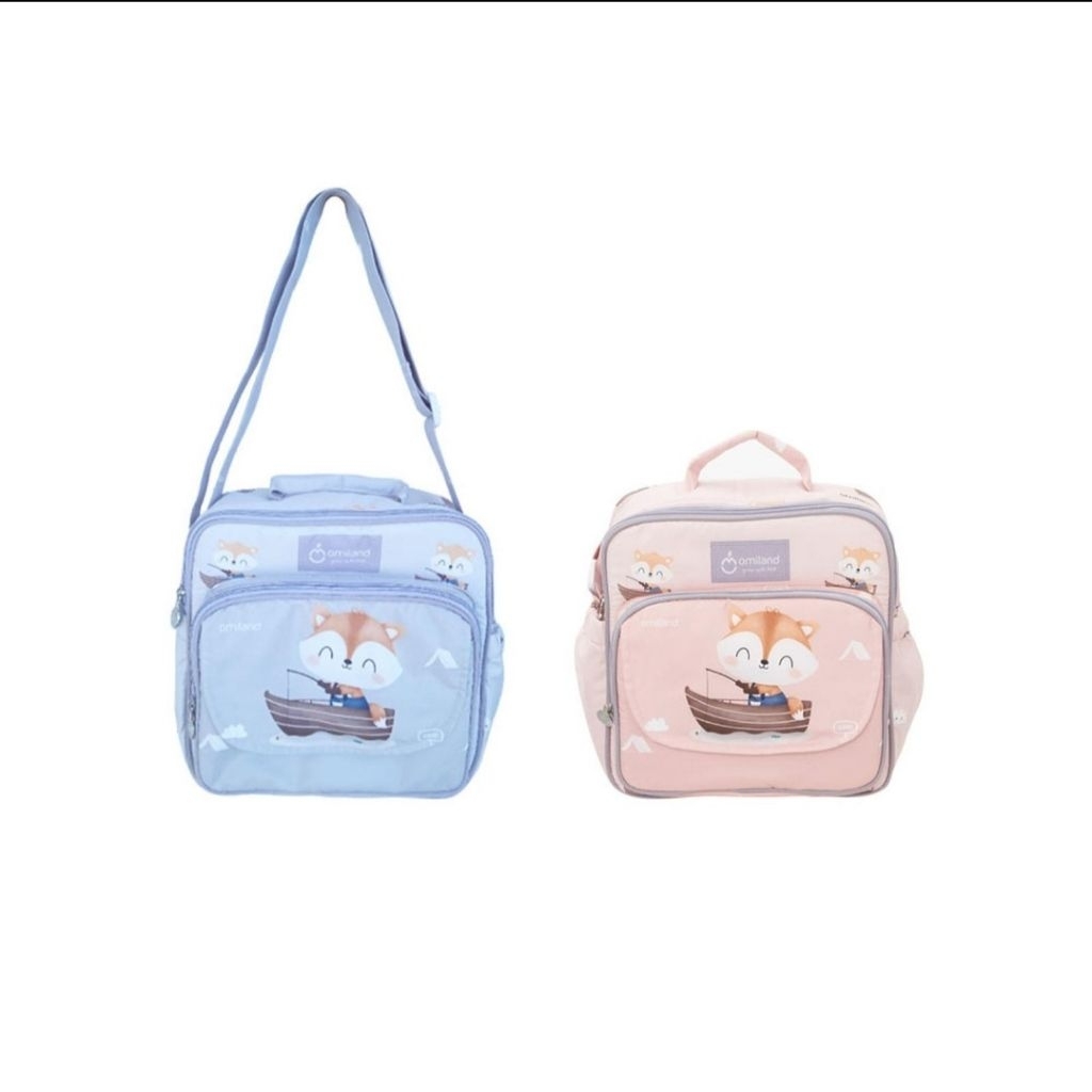 Omiland Tas Bayi Kecil Fox Series / Tas Travelling Fox series