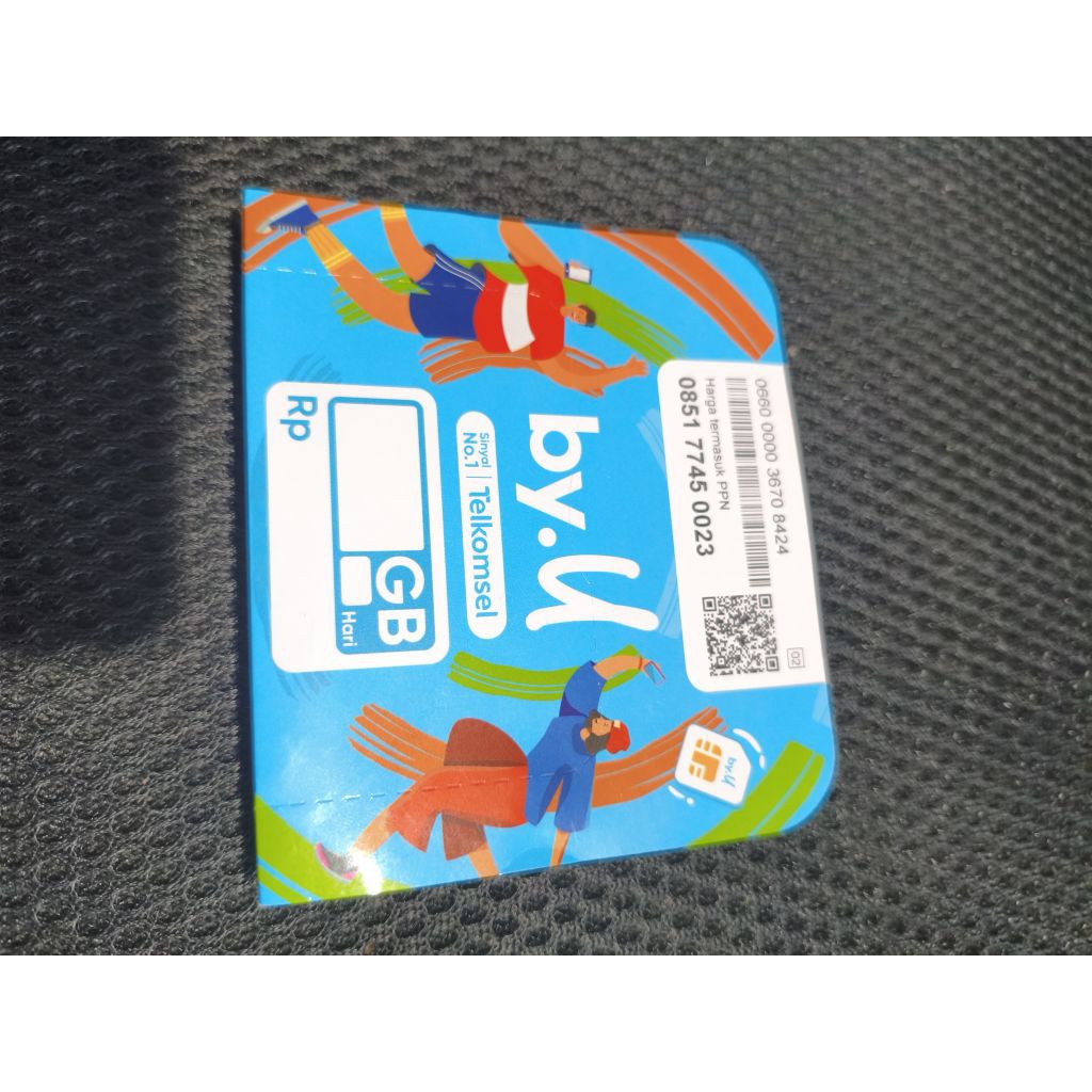 Kartu Perdana Telkomsel Byu 3GB usage