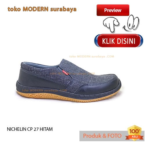 Terbaru Sepatu pria kerja sepatu casual slip on NICHELIN CP 27