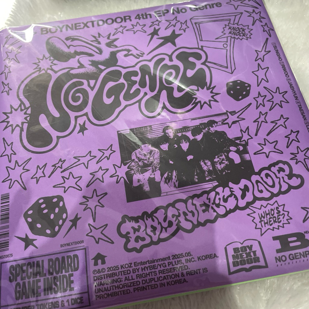 album board game boynextdoor woonhak unsealed