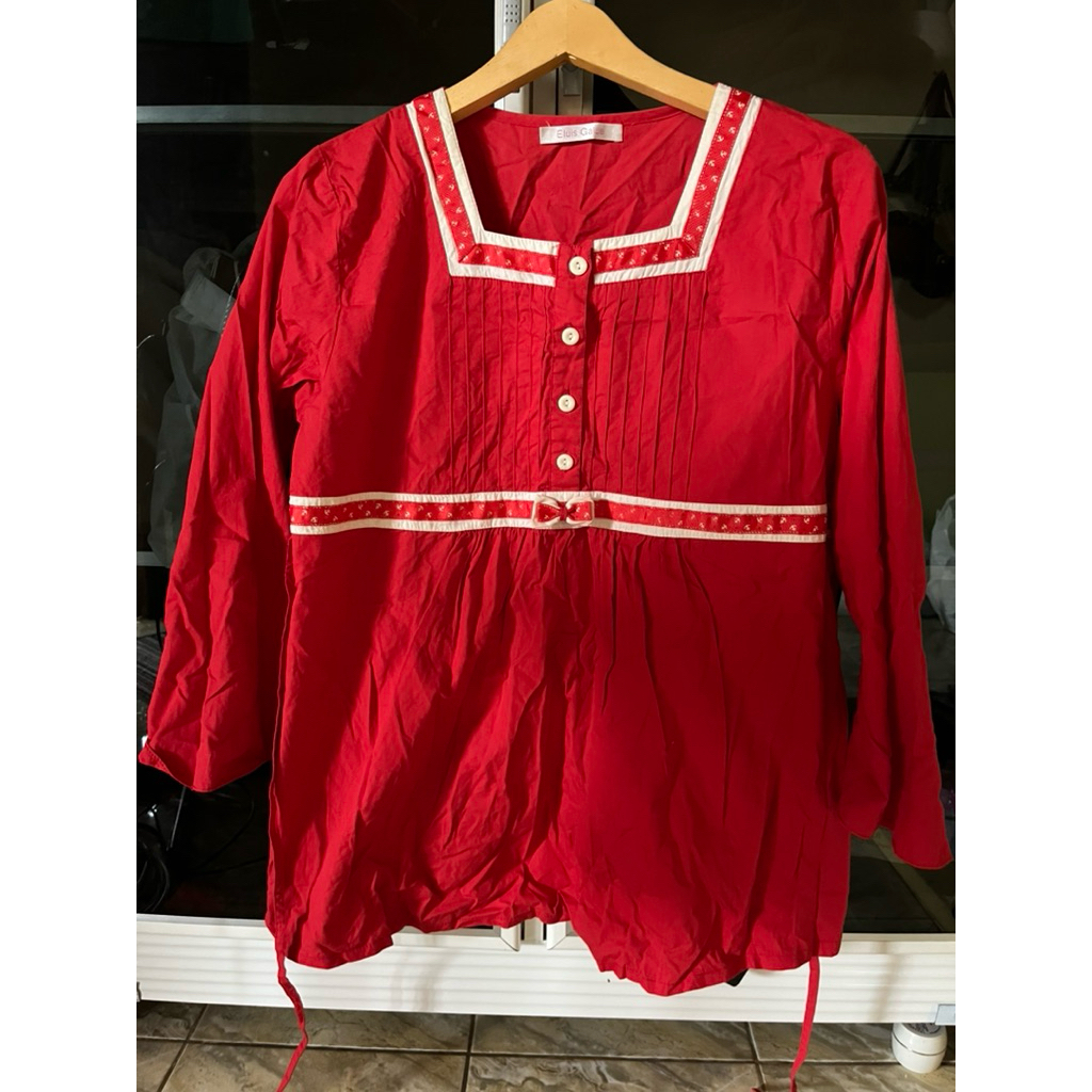 blouse bumil / baju hamil / kemeja ibu hamil