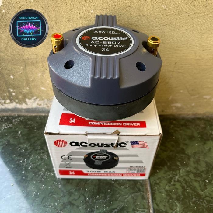 Driver Tweeter Acoustic PA34 ACT34 Voice Coil 1.35 Inch 300 Watt Model Drat Original | Twiter Twitte