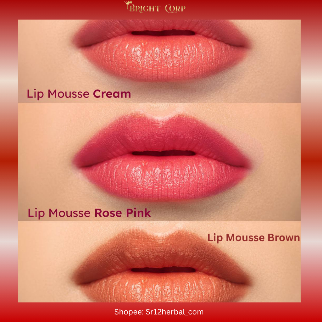LIPSTIK LIP MATTE MOUSSE CREAM TINT SR12