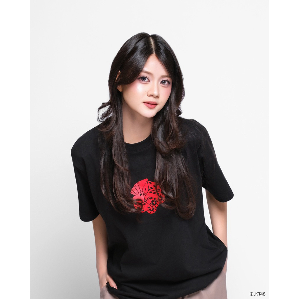 JKT48 T-Shirt Pertaruhan Cinta Black