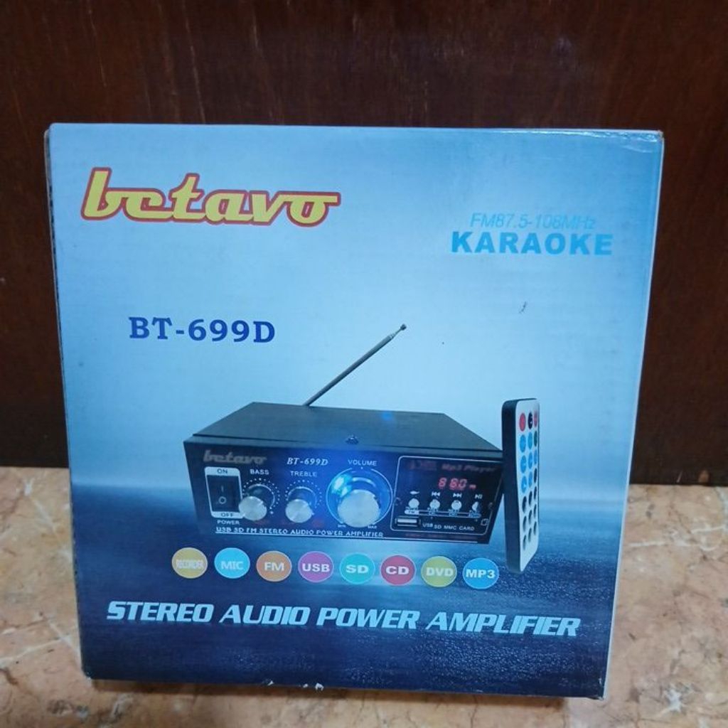 Betavo amplifier stereo audio power BT 699D