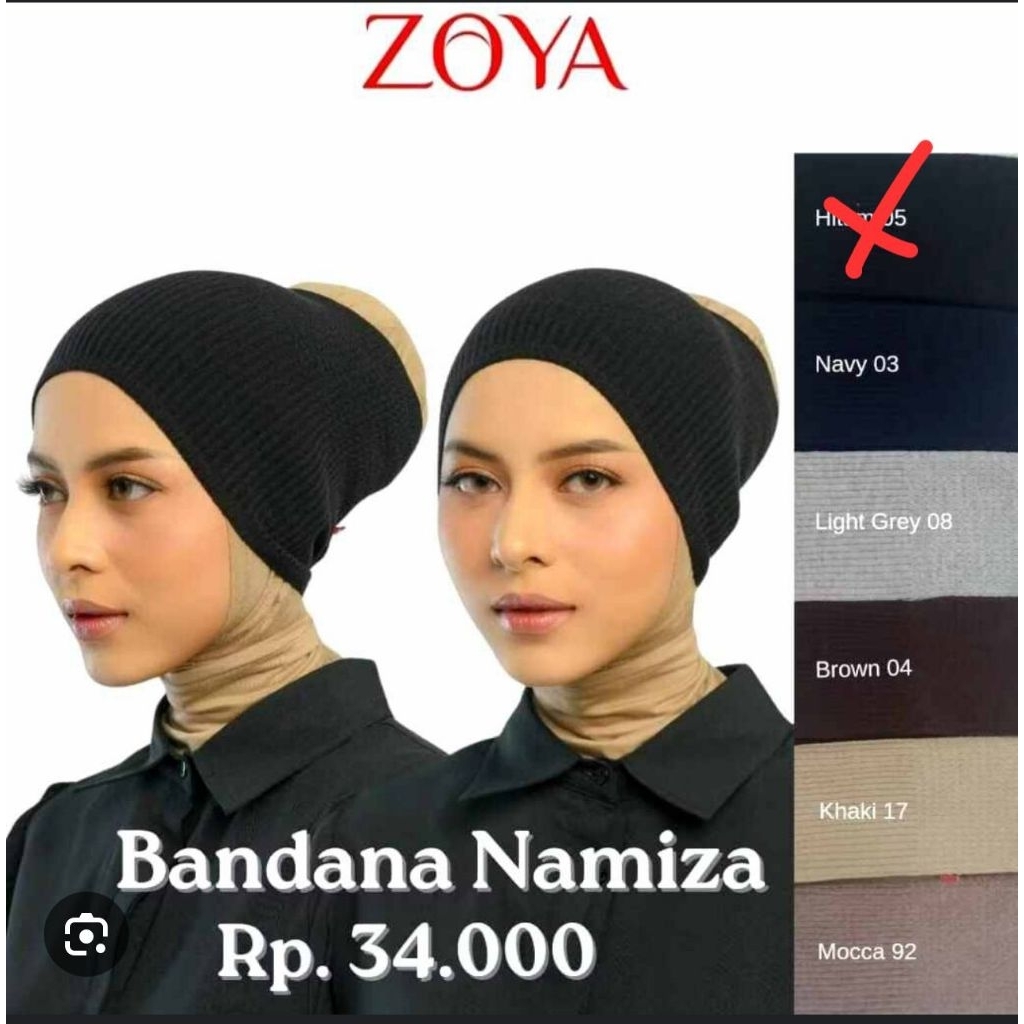 Zoya Bandana Namiza Rajut Bestseller