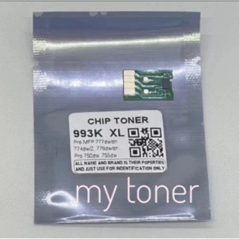 Chip Tinta 993XL for PageWide 993XL Pro MFP 777dw 777dn 750dw 774dw 779dw 755dw 77940