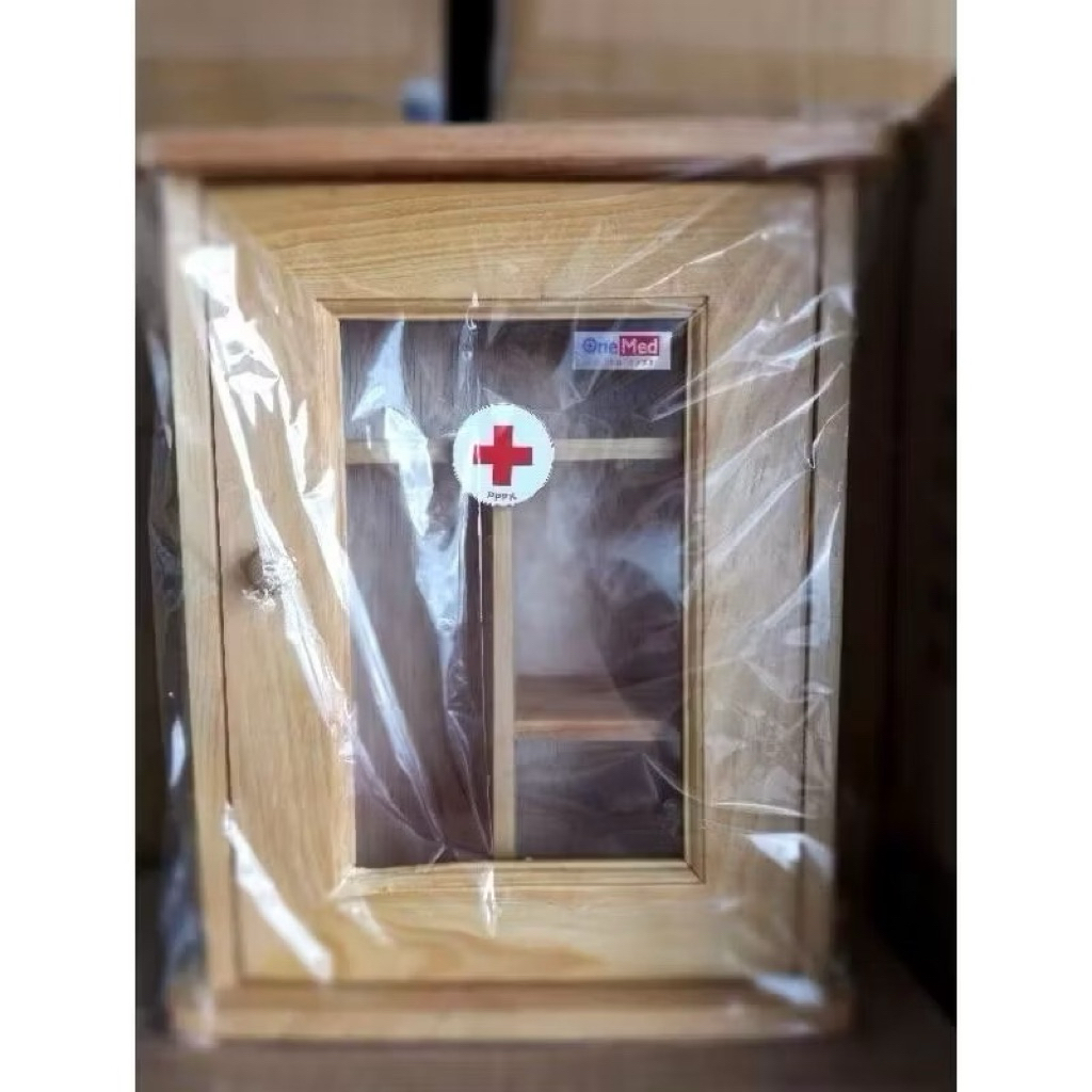 Kotak P3K Dinding Kayu Onemed