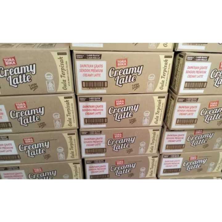 Torabika Creamy Latte 1 Karton( 12 Renceng FREE Sendok Premium )
