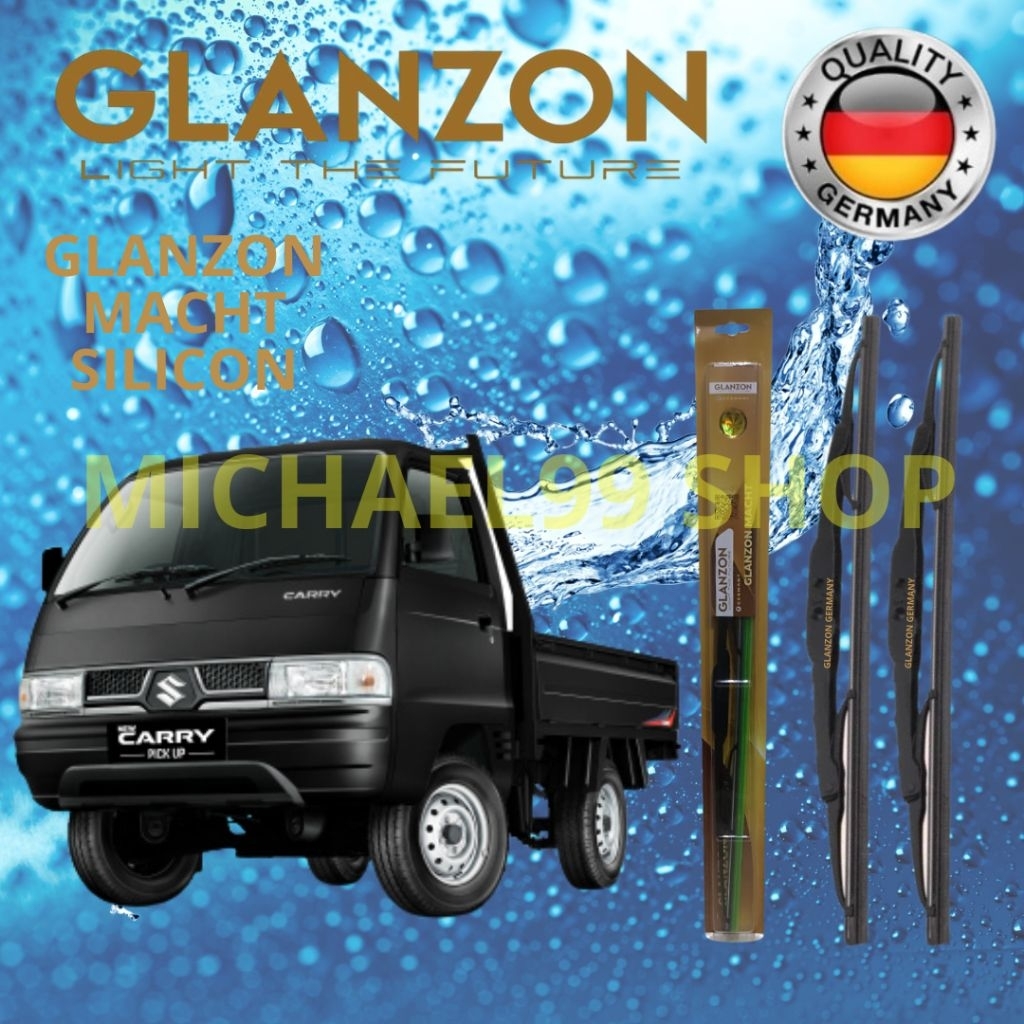 WIPER MOBIL SUZUKI CARRY GLANZON MACHT SILICON PREMIUM ORIGINAL - WIPER MOBIL SUZUKI CARRY GLANZON G