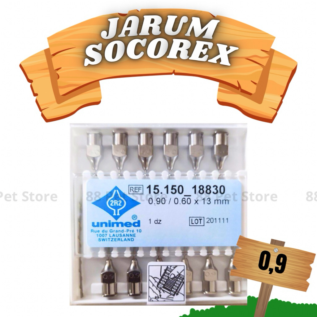 Jarum Socorex 0.9 Medion