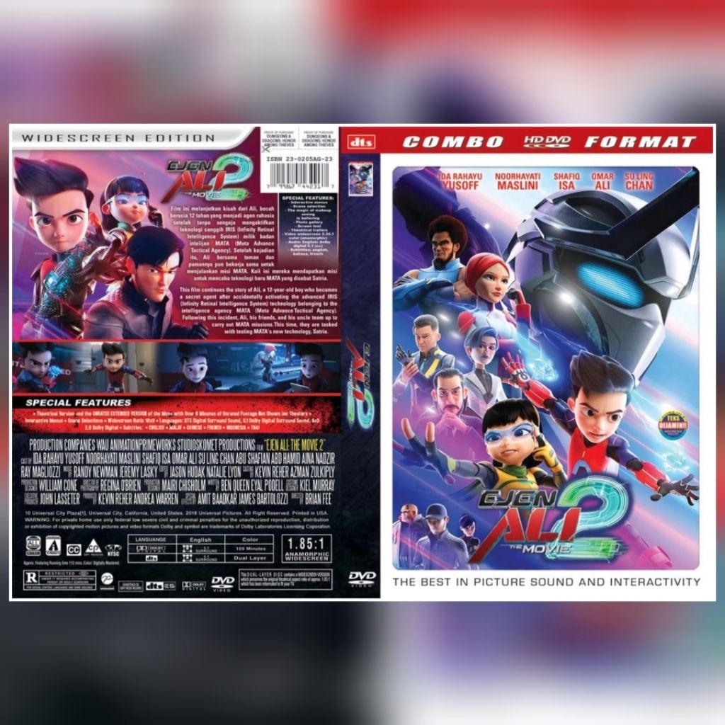 Kaset Film Animasi EJEN ALI THE MOVIE 2 - 2025 - HD