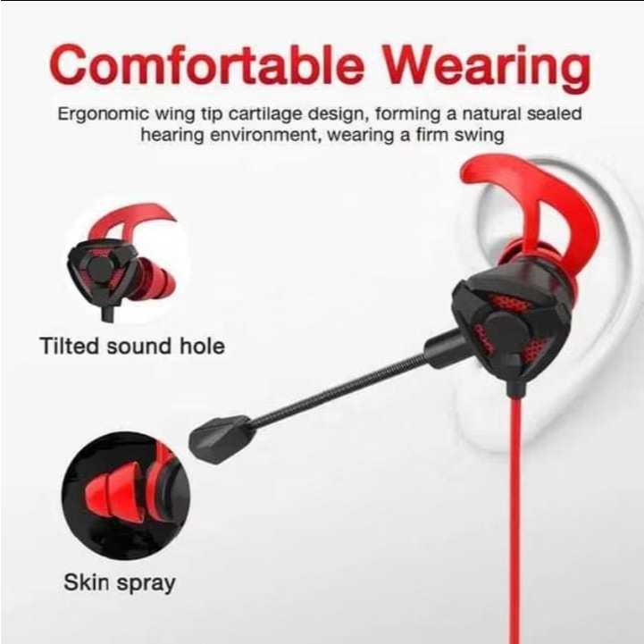 G9 Headset Gaming Kabel Mic Bass Jernih HP Laptop || G9 Gaming Headset Kabel Mic Suara Jernih Bass