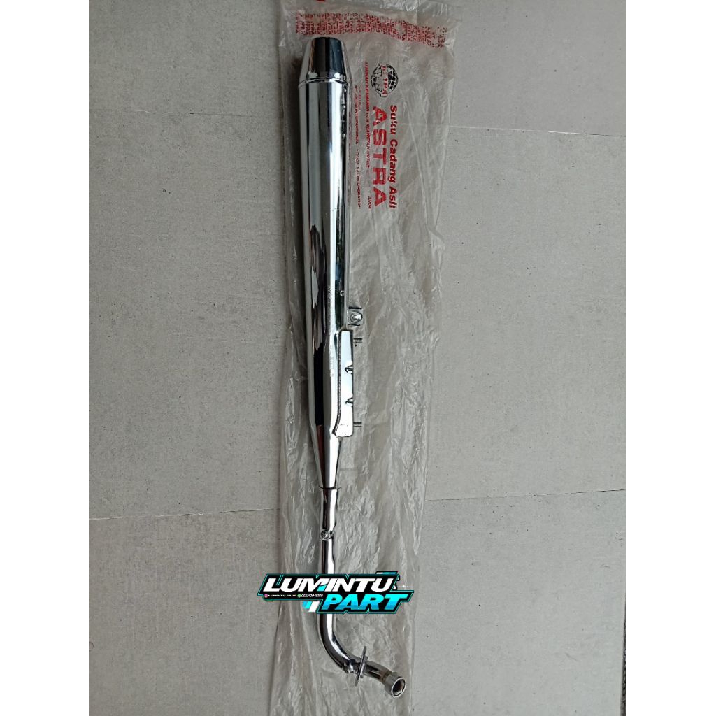 Knalpot muffler Honda Supercub C700 C800 ori knalpot C700 C800 original knalpot supercup C700 C800 o