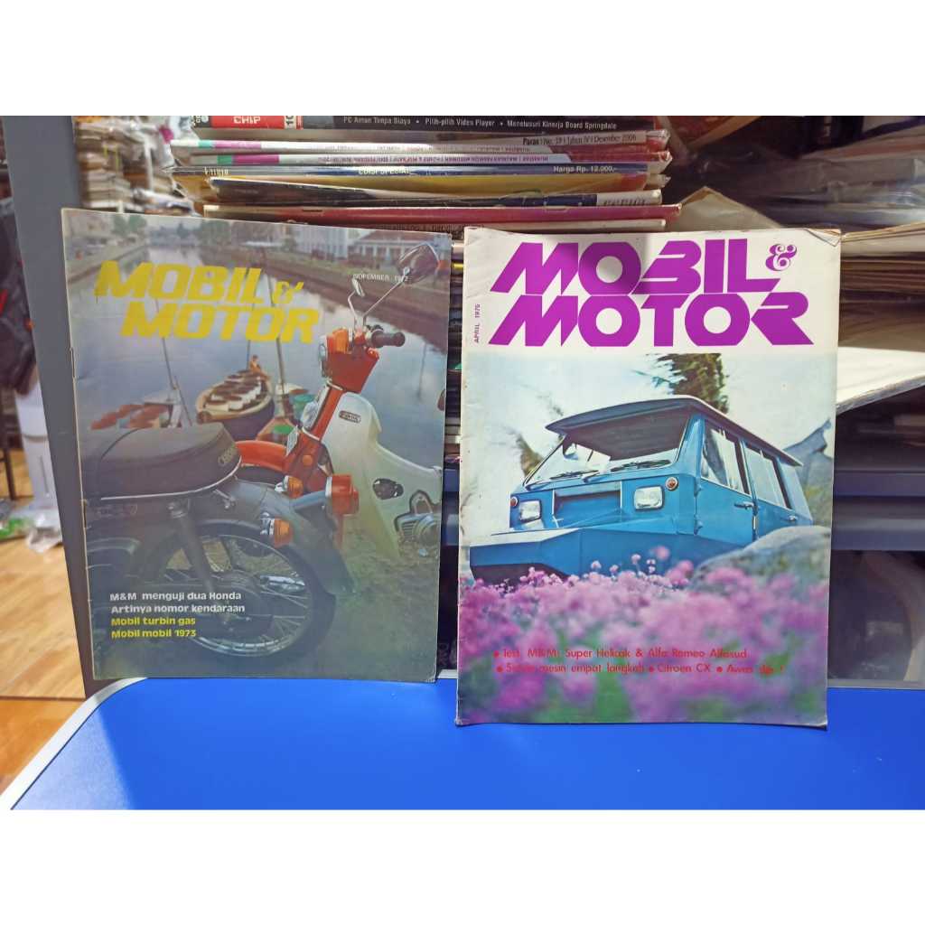 MAJALAH OTOMOTIF TAHUN 1972 1975 MOBIL DAN MOTOR