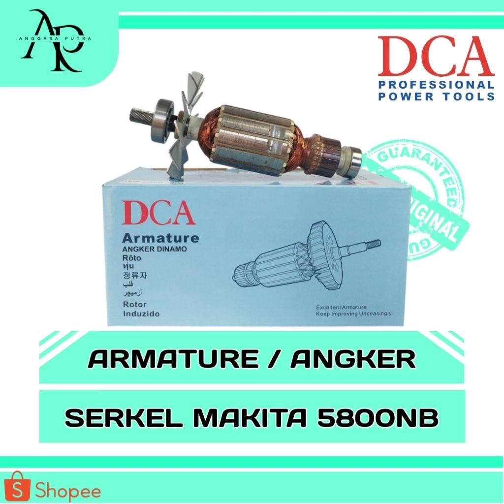 ARMATURE ANGKER DCA 5800NB Serkel Makita