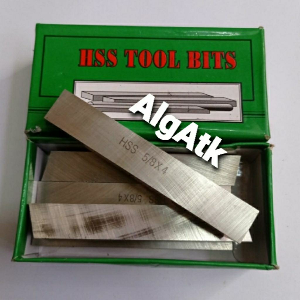 pahat bubut HSS 5/8x5/8x4 inch pisau bubut HSS