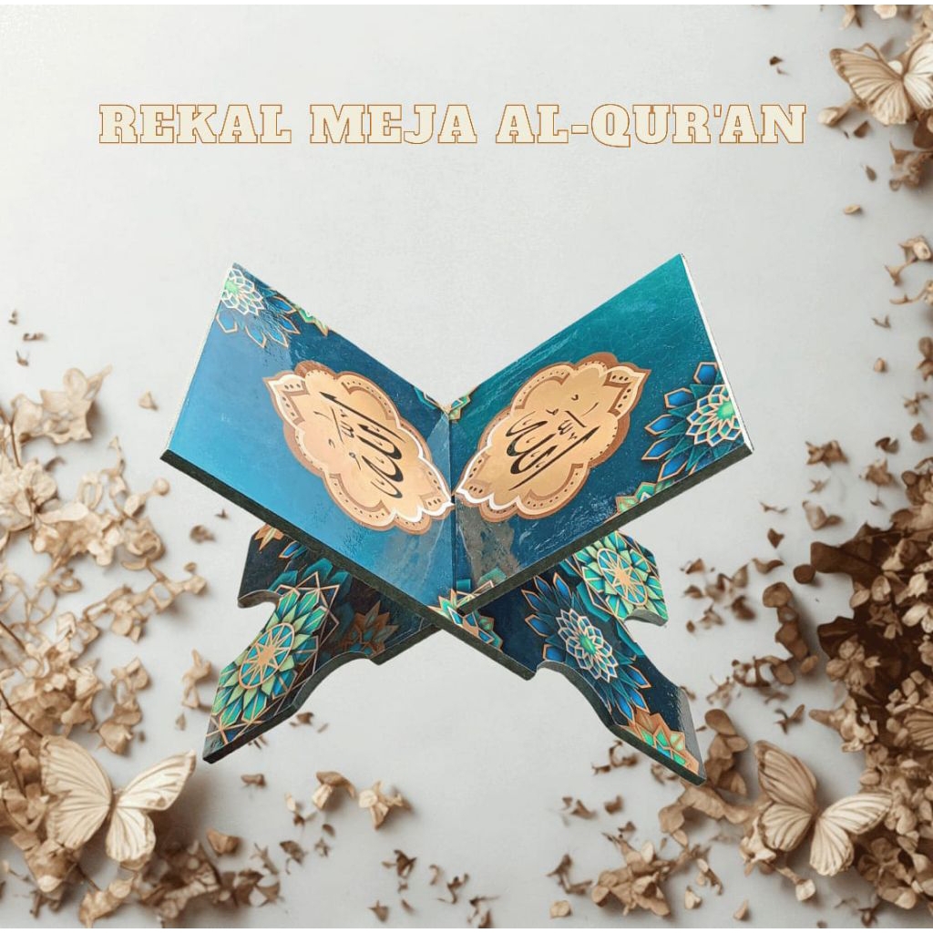REQAL ALQURAN / TATAKAN ALQURAN / MEJA LIPAT ALQURAN