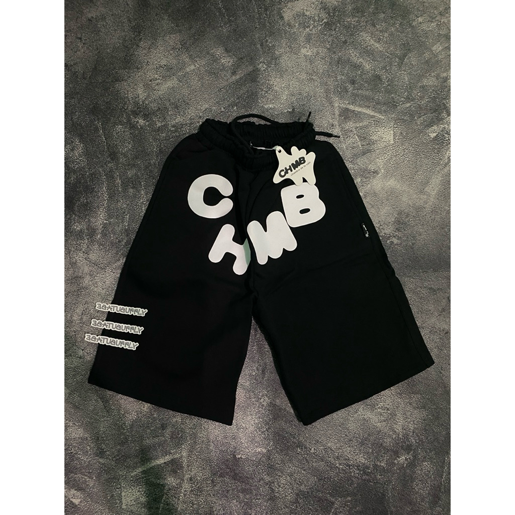 SHORT PANTS CHAMBREDELAVAIN BLACK|100% ORIGINAL