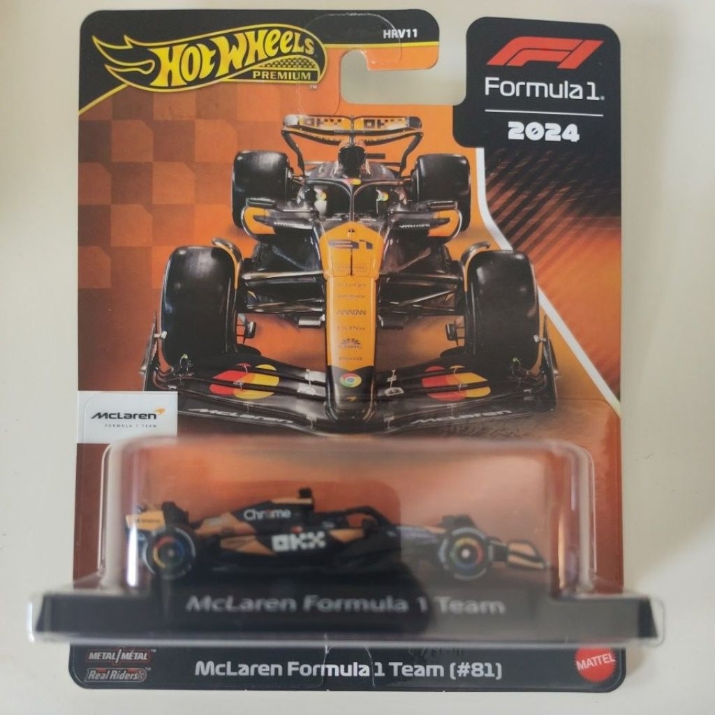 Hotwheels Premium F1 McLaren (#81)