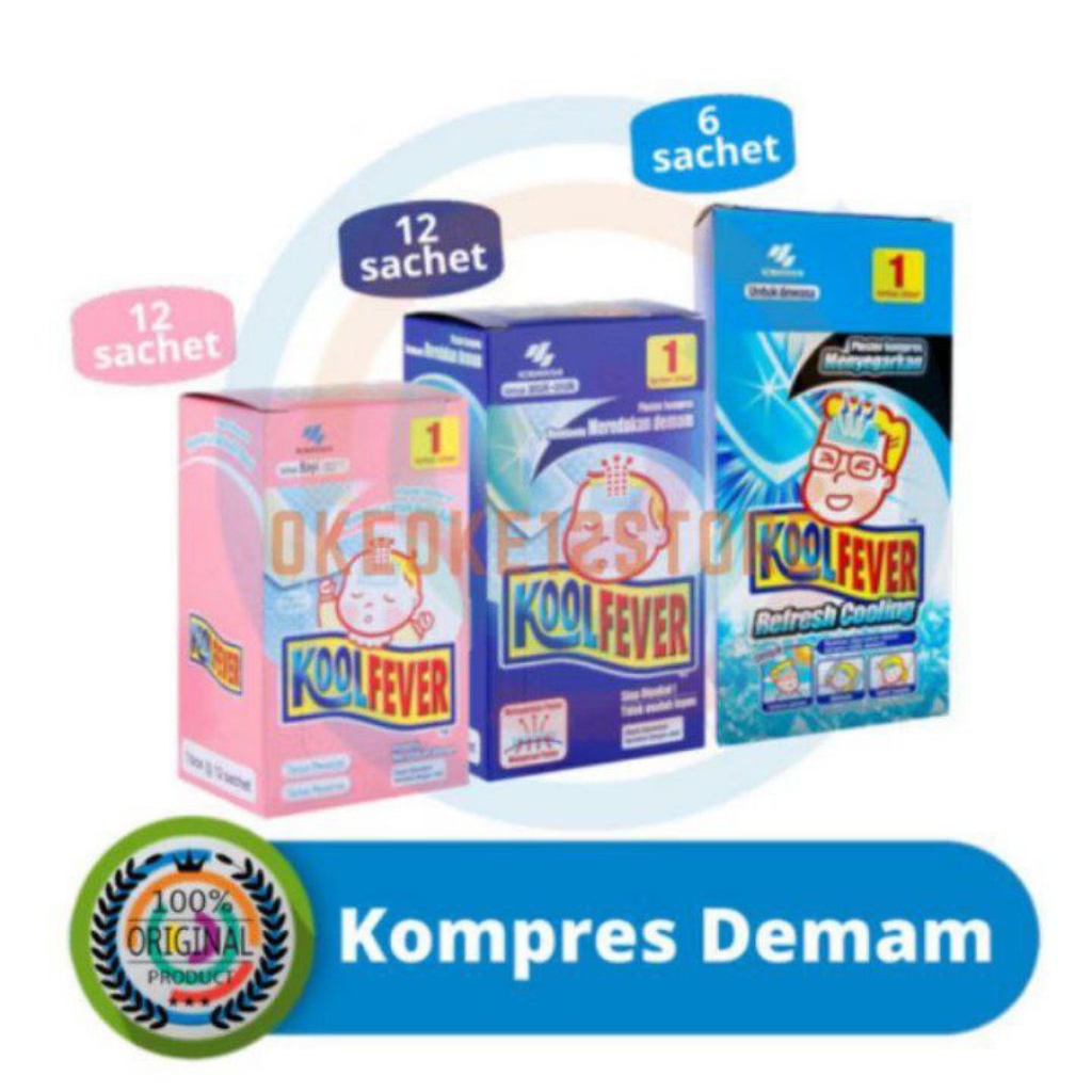 Kool Fever | Kompres Demam Baby - KOOlFEVER