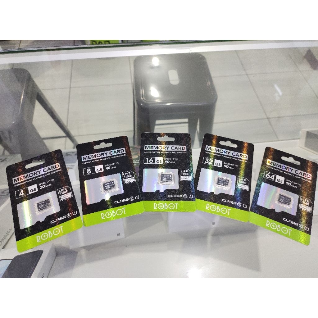 kartu memori Robot Ori 8Gb