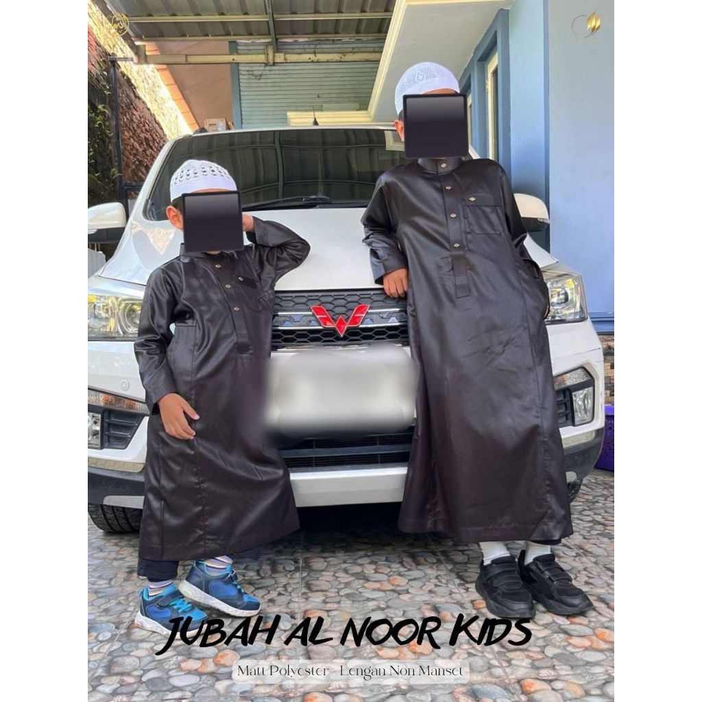 Jubah AlNoor anak/Kids Kode Zuhair /jubah al noor