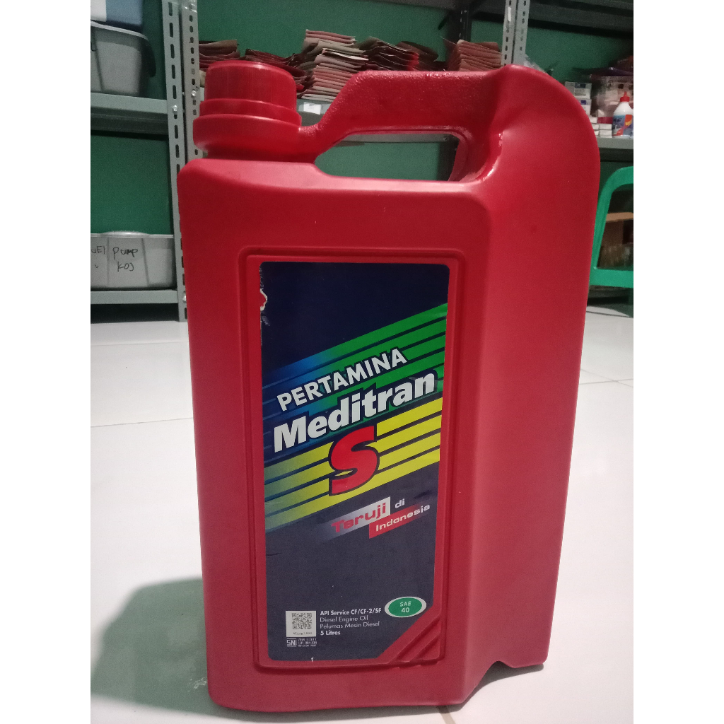 OLI MEDITRAN S 5 LITER OLI MESIN DIESEL / SOLAR PERTAMINA