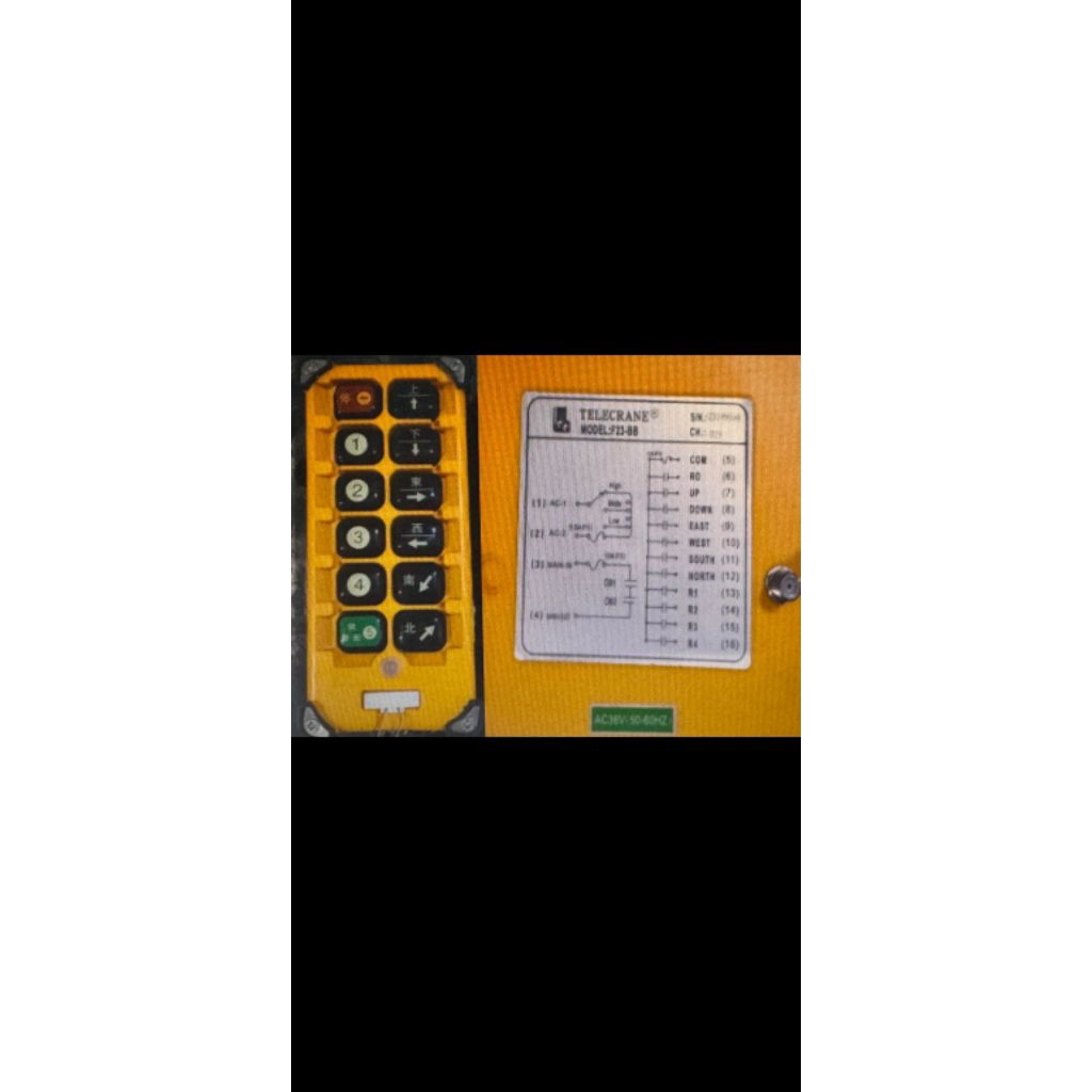 F23-BB TELECRANE REMOT CONTROL HOIST CRANE -@08|2|g627||3