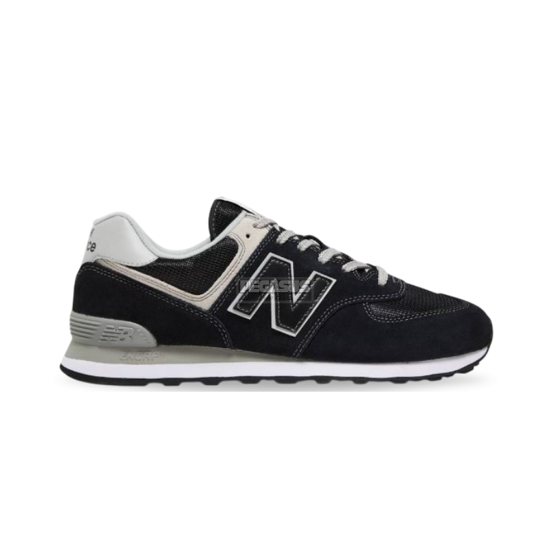 Sepatu NB 574 Core Black Classic Authentic Sneakers