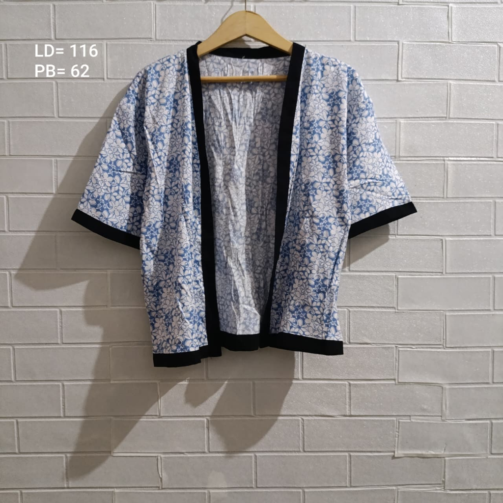 Outer Preloved Jaket Kimono Preloved