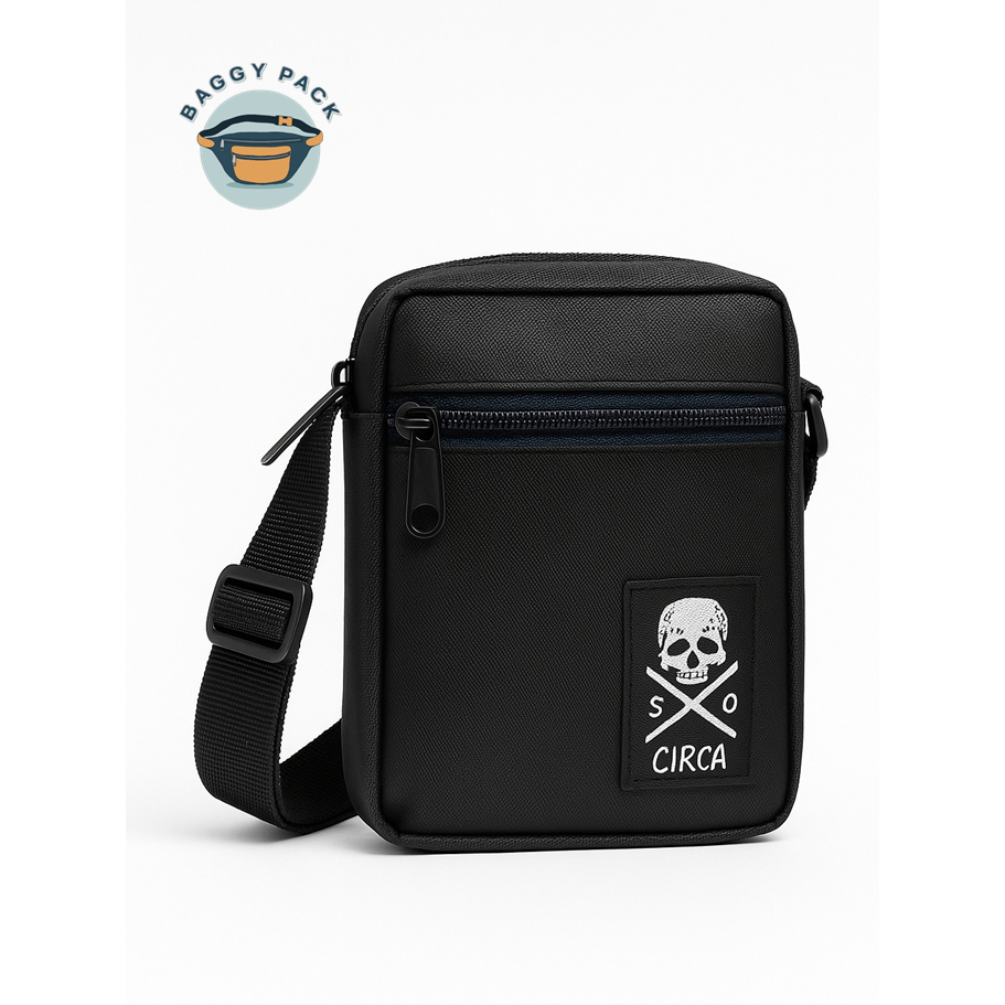 BAGGY PACK - Tas Selempang Pria Waterproof SlingBag bahan Longchamp