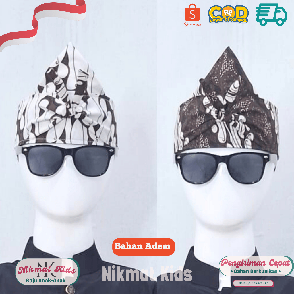 Udeng sunda anak jawa barat asesoris tradisional aksesoris adat anak ikat kepala sunda