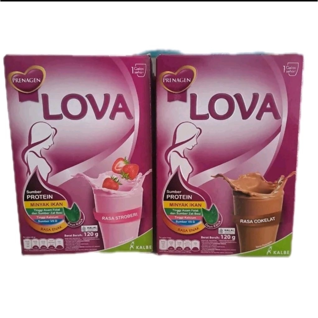 PRENAGEN LOVA ORIGINAL 100% SUSU IBU HAMIL & SUSU SGM BUNDA UNTUK IBU HAMIL DAN MENYUSUI
