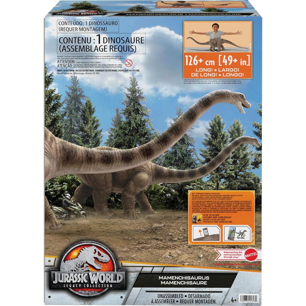 MATTEL JURASSIC WORLD LEGACY COLLECTION THE LOST WORLD: JURASSIC PARK MAMENCHISAURUS BIG POSSIBLE