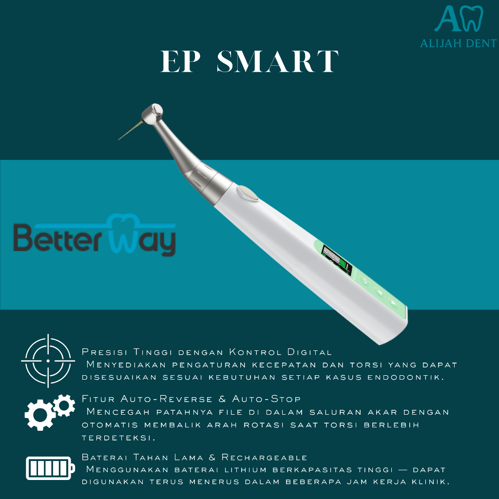 Endomotor built-in Apex Locator