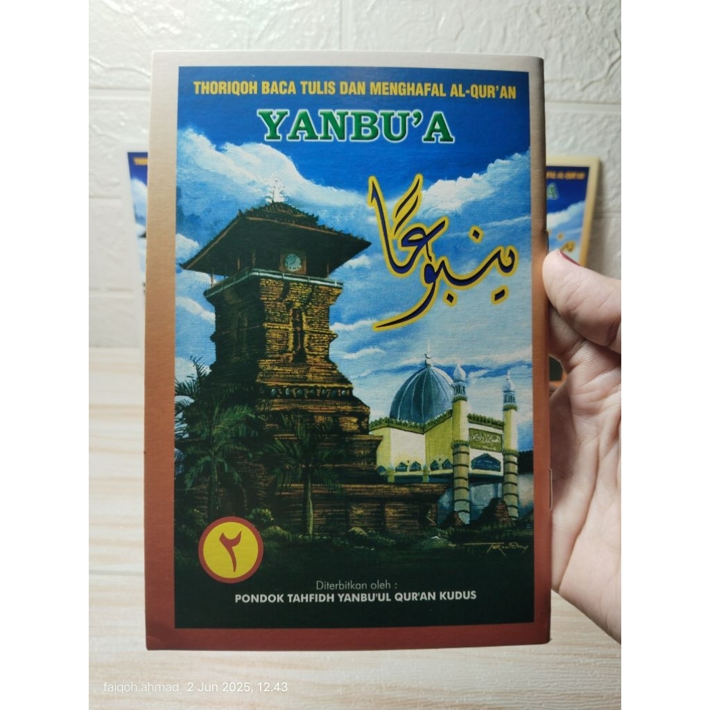 [SATUAN] Yanbua Jilid 2 ORIGINAL 100% Yanbu'a Jilid 2 ASLI Kudus