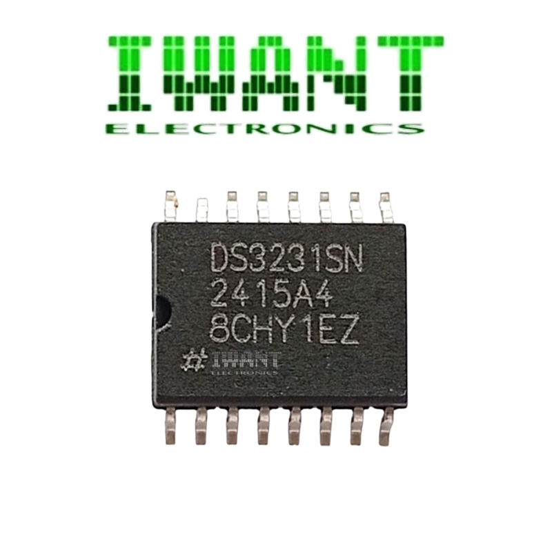 DS3231SB IC DS3231 IC DS3231SN SMD IC DS 3231 3231SN SOP 16PIN IC RTC CHIP RTC REAL TIME CLOCK DS323