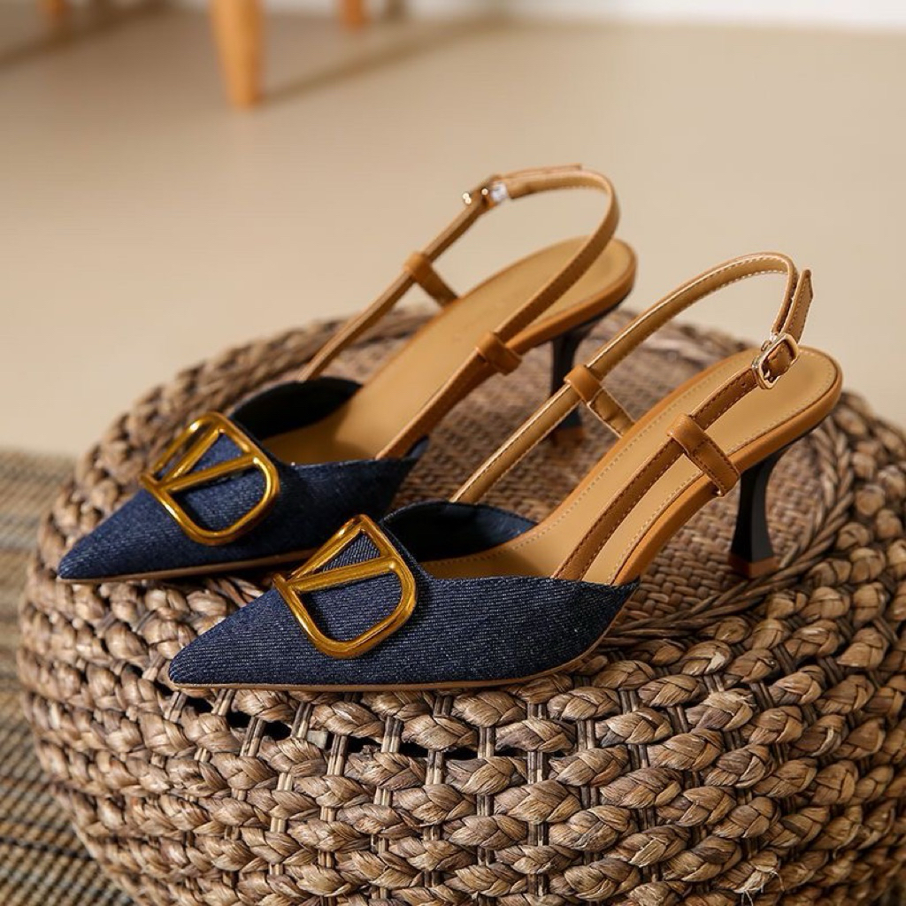High heels wanita import premium