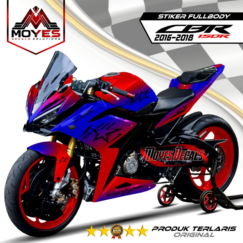Terbaru Decal Sticker CBR 150R 2016 Fullbody Stiker Variasi Cbr150r Facelift 2017 2018 Full Body