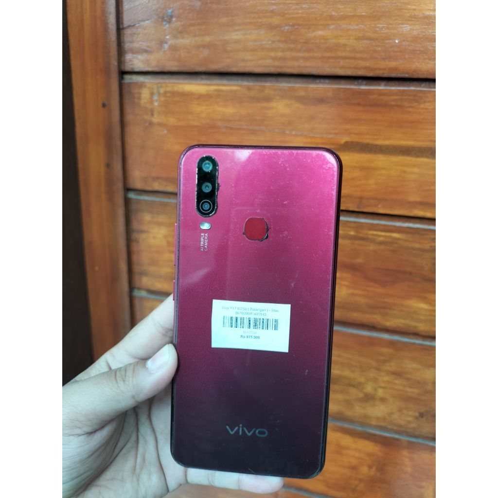 Vivo Y17 RAM 8/256 | Unit Only |Resmi ORI|Normal No Minus|Second|
