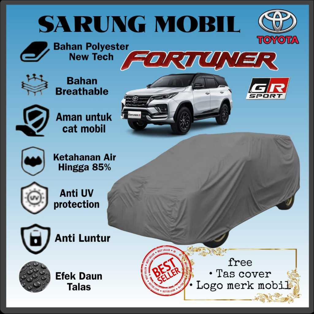 COVER MOBIL TOYOTA FORTUNER GR SPORT/ SARUNG MOBIL TOYOTA FORTUNER GR SPORT/ PENUTUP MOBIL TOYOTA FO