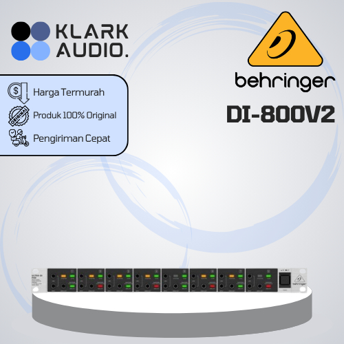 BEHRINGER DI800V2 / ULTRA DI PRO DI800 V2 DIRECT BOX ACTIVE ORIGINAL