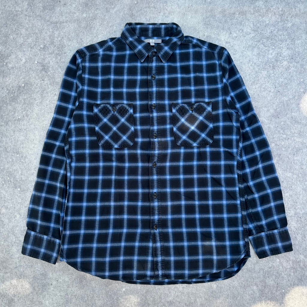 Kemeja Flannel Veterano Uniqlo