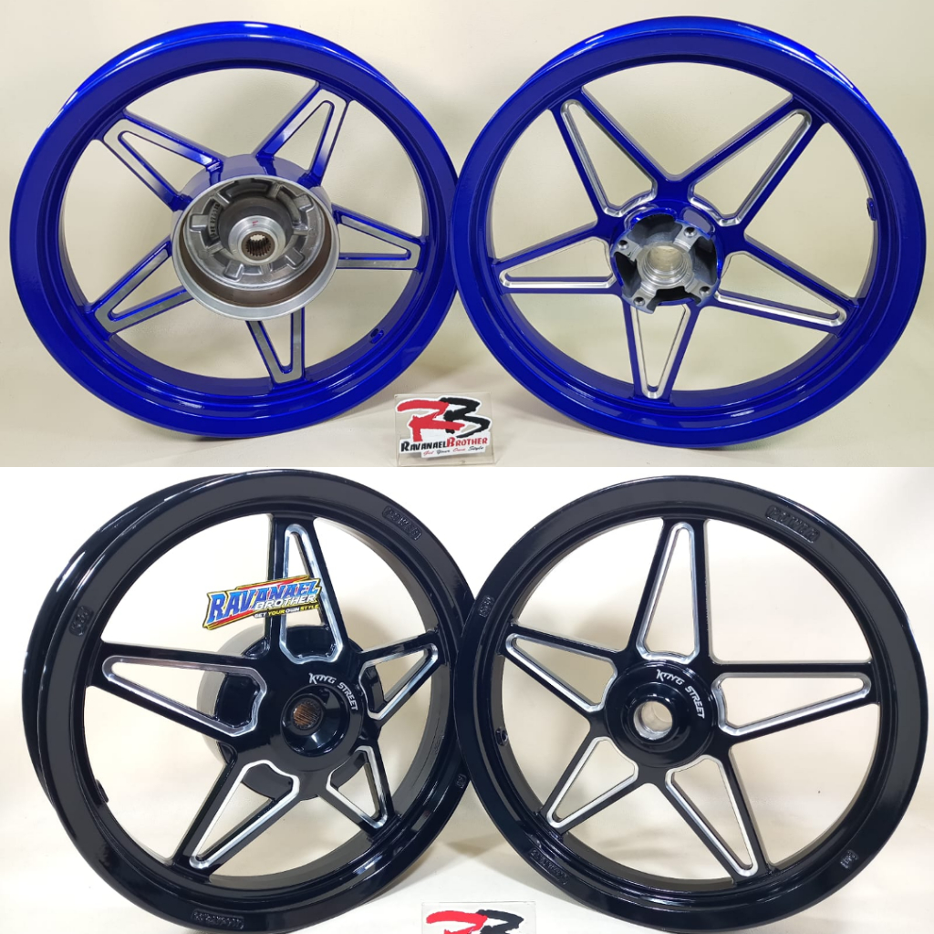 Velg Racing Power King Street Mdl King Speed Beat Scoopy Vario 110 125 150 Old