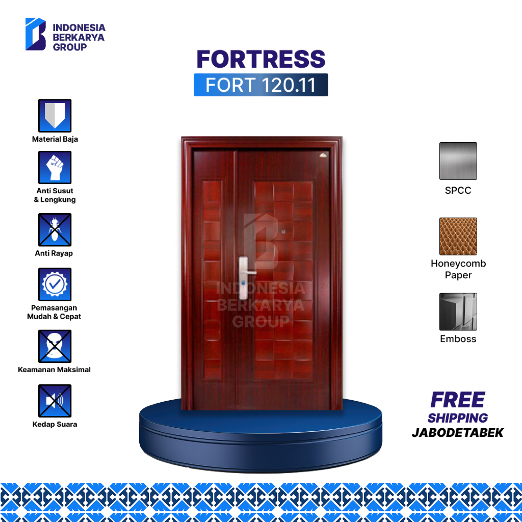 Pintu Baja Fortress Fort 120.11