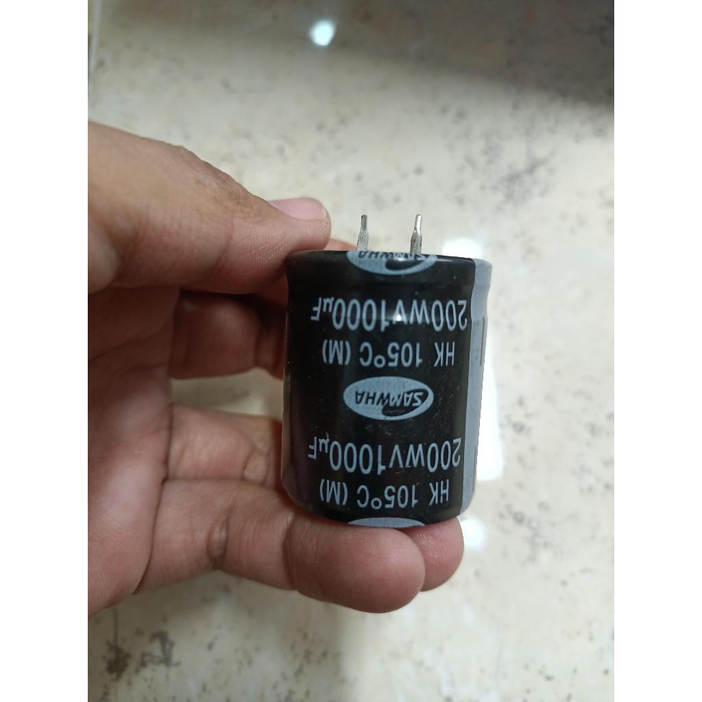 Elco Kapasitor 200V-1000UF Samwha
