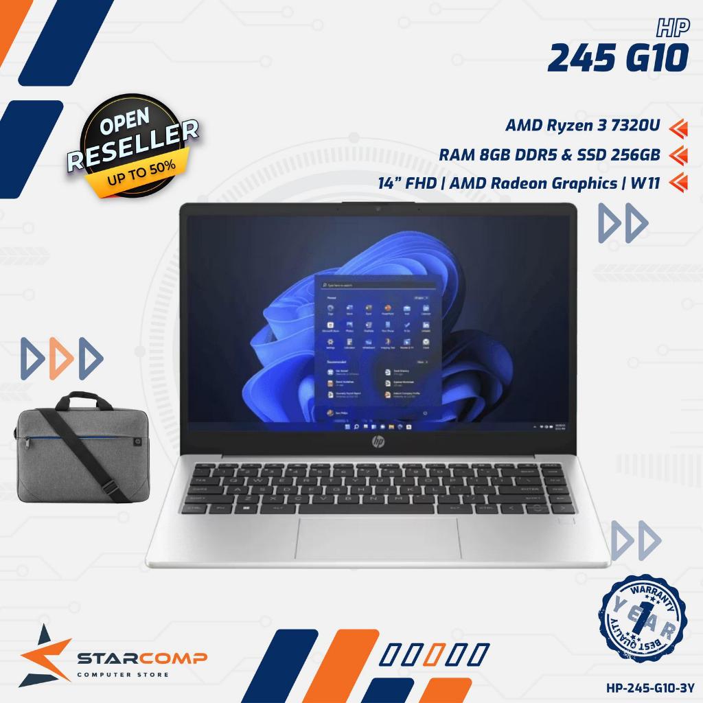 HP 245 G10 AMD Ryzen 3 7320U 8GB 256GB 14" FHD AMD Radeon Graphics W11